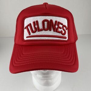 Tulones Currency Collectors Red Trucker SnapBack Hat Adjustable Cap￼